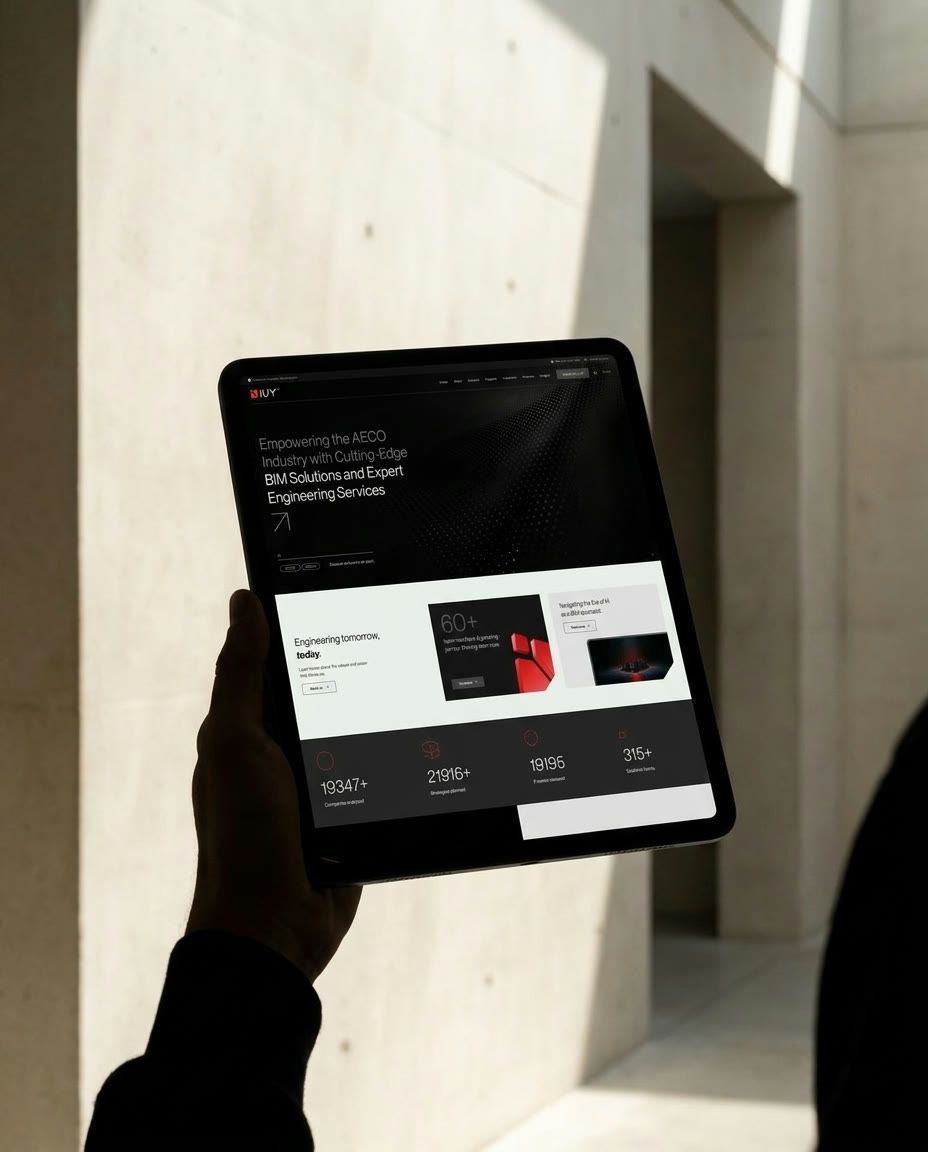 Ivy · A complete brand for an AECO innovator