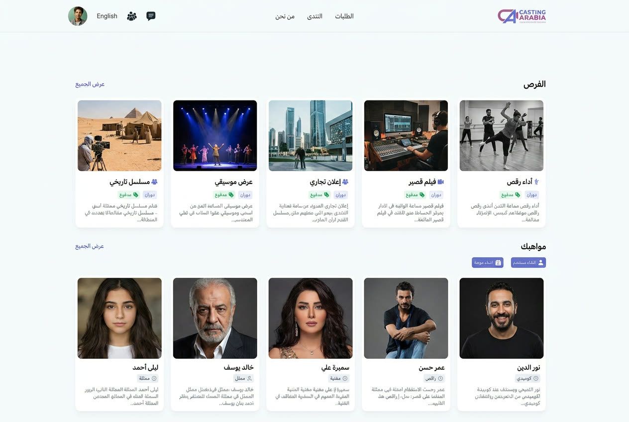 Casting Arabia deliverable 1