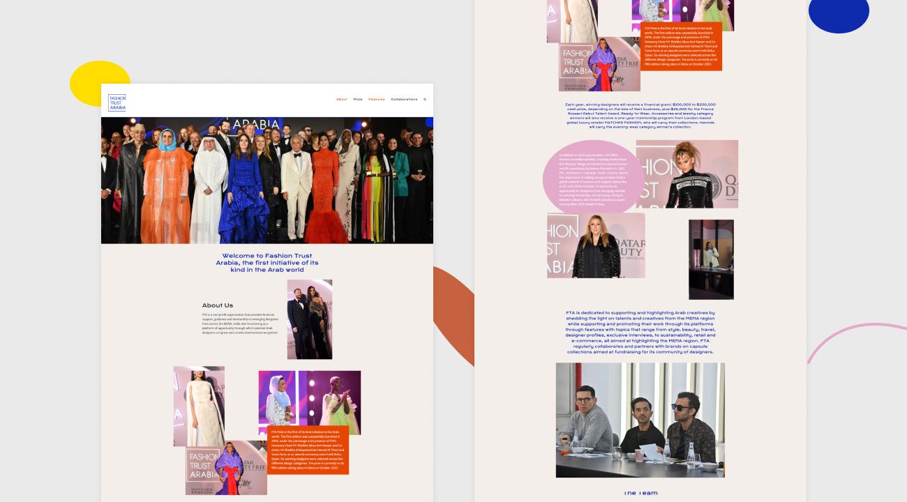 Fashion Trust Arabia deliverable 3